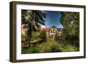 Abandoned Building Interior-Nathan Wright-Framed Photographic Print