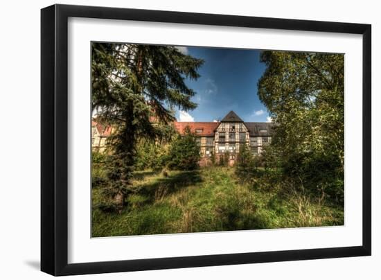 Abandoned Building Interior-Nathan Wright-Framed Photographic Print