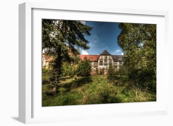 Abandoned Building Interior-Nathan Wright-Framed Photographic Print