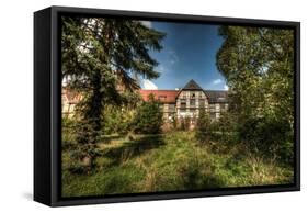 Abandoned Building Interior-Nathan Wright-Framed Stretched Canvas