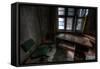 Abandoned Building Interior-Nathan Wright-Framed Stretched Canvas