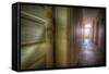 Abandoned Building Interior-Nathan Wright-Framed Stretched Canvas