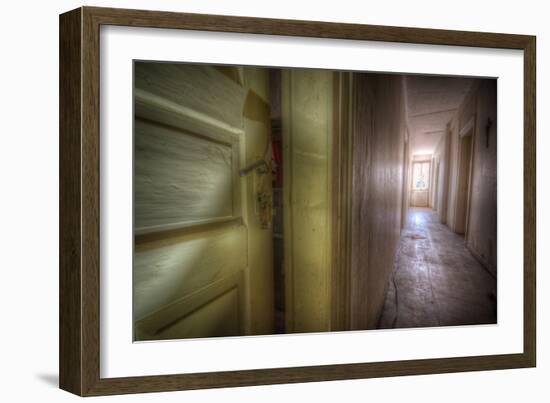 Abandoned Building Interior-Nathan Wright-Framed Photographic Print