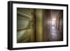 Abandoned Building Interior-Nathan Wright-Framed Photographic Print