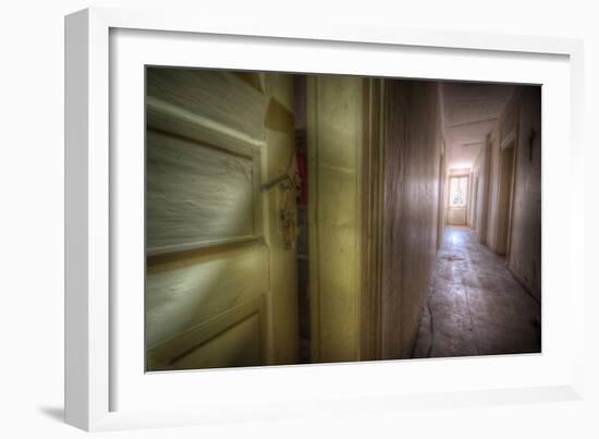 Abandoned Building Interior-Nathan Wright-Framed Photographic Print