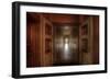 Abandoned Building Interior-Nathan Wright-Framed Photographic Print