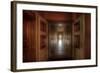 Abandoned Building Interior-Nathan Wright-Framed Photographic Print