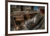 Abandoned Building Interior-Nathan Wright-Framed Photographic Print