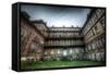 Abandoned Building Interior-Nathan Wright-Framed Stretched Canvas