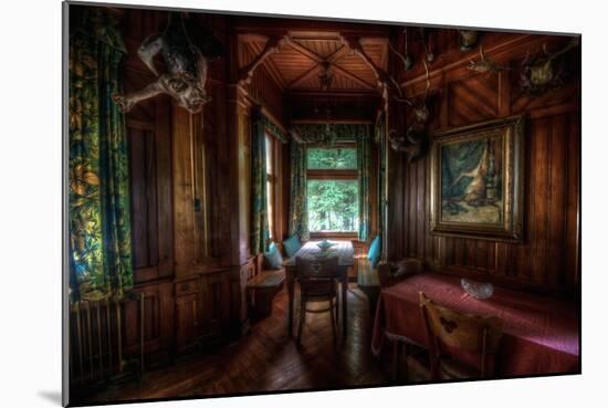 Abandoned Building Interior-Nathan Wright-Mounted Photographic Print