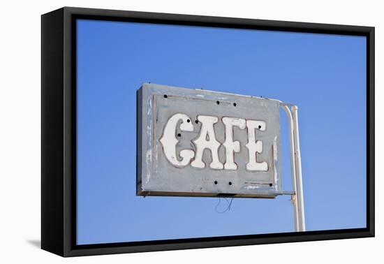 Abandoned Cafe-DavidMSchrader-Framed Stretched Canvas