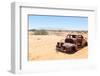 Abandoned Car in the Namib Desert-Micha Klootwijk-Framed Photographic Print