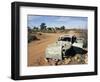 Abandoned Car Wreck, Silverton, Australian Outback, New South Wales, Australia, Pacific-Ann & Steve Toon-Framed Photographic Print