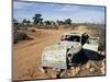 Abandoned Car Wreck, Silverton, Australian Outback, New South Wales, Australia, Pacific-Ann & Steve Toon-Mounted Photographic Print