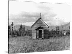 Abandoned Church-Dorothea Lange-Stretched Canvas