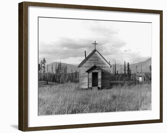 Abandoned Church-Dorothea Lange-Framed Photographic Print