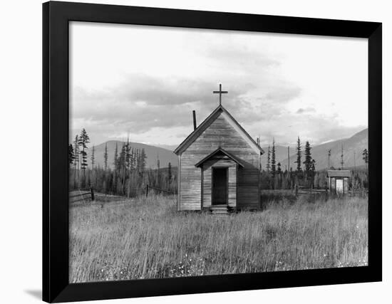Abandoned Church-Dorothea Lange-Framed Photographic Print