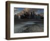 Abandoned City and Baked Earth-rolffimages-Framed Photographic Print