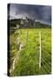 Abandoned Croft Beneath a Stormy Sky-Lee Frost-Stretched Canvas