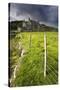 Abandoned Croft Beneath a Stormy Sky-Lee Frost-Stretched Canvas