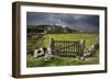 Abandoned Croft Beneath a Stormy Sky-Lee Frost-Framed Photographic Print