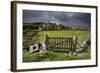 Abandoned Croft Beneath a Stormy Sky-Lee Frost-Framed Photographic Print
