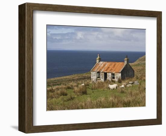 Abandoned Croft, Wester Ross, Highlands, Scotland, United Kingdom, Europe-Jean Brooks-Framed Photographic Print