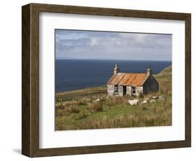 Abandoned Croft, Wester Ross, Highlands, Scotland, United Kingdom, Europe-Jean Brooks-Framed Photographic Print