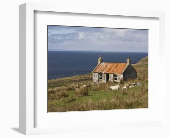 Abandoned Croft, Wester Ross, Highlands, Scotland, United Kingdom, Europe-Jean Brooks-Framed Photographic Print