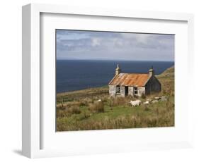 Abandoned Croft, Wester Ross, Highlands, Scotland, United Kingdom, Europe-Jean Brooks-Framed Photographic Print