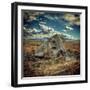 Abandoned Decaying Caravan-Florian Raymann-Framed Photographic Print