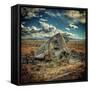 Abandoned Decaying Caravan-Florian Raymann-Framed Stretched Canvas