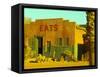 Abandoned Desert Eatery, Sloan, Nevada, USA-Nancy & Steve Ross-Framed Stretched Canvas