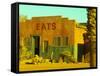 Abandoned Desert Eatery, Sloan, Nevada, USA-Nancy & Steve Ross-Framed Stretched Canvas