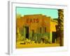 Abandoned Desert Eatery, Sloan, Nevada, USA-Nancy & Steve Ross-Framed Photographic Print