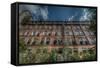 Abandoned Factory Building-Nathan Wright-Framed Stretched Canvas