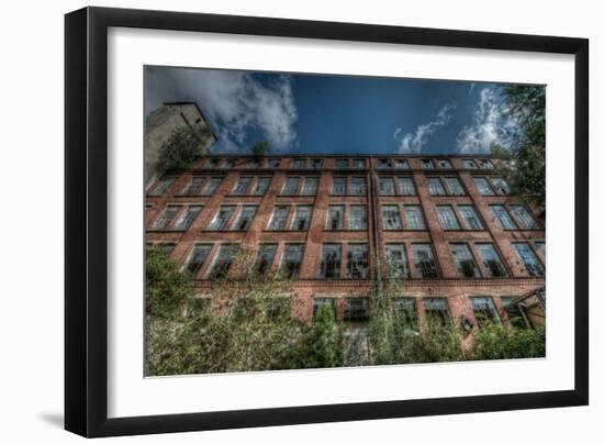 Abandoned Factory Building-Nathan Wright-Framed Photographic Print