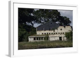 Abandoned Farm Building, Stepnica, Poland, July 2014-Zankl-Framed Photographic Print