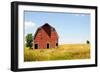 Abandoned Farm in Nebraska-StompingGirl-Framed Photographic Print