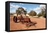 Abandoned Farm Machinery-Will Wilkinson-Framed Stretched Canvas