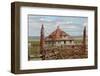 Abandoned farmhouse, Tierra del Fuego, Chile, Patagonia-Adam Jones-Framed Photographic Print