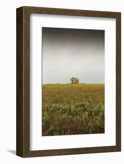 Abandoned Farmhouse-Michael Hudson-Framed Art Print