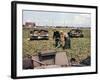 Abandoned French Tanks in a Field, Dunkirk, France, 1940-null-Framed Giclee Print