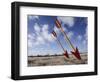 Abandoned Gas Station, Route 66, Twin Arrows, Arizona, USA-Julian McRoberts-Framed Photographic Print