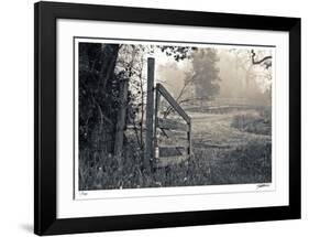 Abandoned Gate-Donald Satterlee-Framed Giclee Print