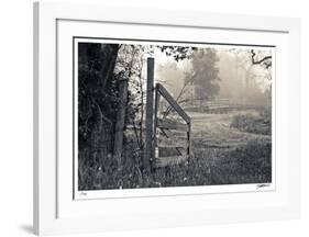 Abandoned Gate-Donald Satterlee-Framed Giclee Print