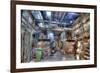 Abandoned Grimy Factory-null-Framed Art Print