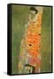 Abandoned Hope-Gustav Klimt-Framed Stretched Canvas