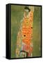 Abandoned Hope-Gustav Klimt-Framed Stretched Canvas