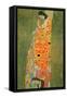 Abandoned Hope-Gustav Klimt-Framed Stretched Canvas